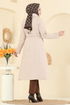 معطف بيج 6236BSK463-MS - Thumbnail