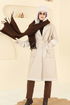 Coat 6239BSK463-MS Stone - Thumbnail