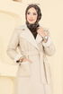 معطف بيج 6239BSK463-MS - Thumbnail