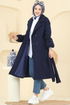 Coat 6243BSK463-MS Navy Blue - Thumbnail