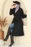 B.İ.S.S.K. - Coat 6246BSK463-MS Black