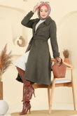 B.İ.S.S.K. - Coat 6246BSK463-MS Khaki