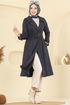 Coat 6246BSK463-MS Navy Blue - Thumbnail