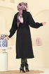Coat 6253BSK463-MS Black - Thumbnail