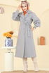 Coat 6253BSK463-MS Gray - Thumbnail