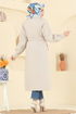معطف بيج 6253BSK463-MS - Thumbnail