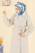 معطف بيج 6253BSK463-MS - Thumbnail