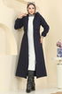 Coat 6661YG95-MS Navy Blue - Thumbnail