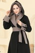 Coat 6662YG95-MS Black - Thumbnail