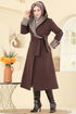 Coat 6662YG95-MS Brown - Thumbnail