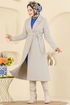 Coat 6663YG95-MS Stone - Thumbnail