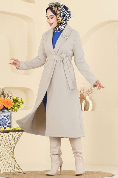 Y.G.S. - Coat 6663YG95-MS Stone