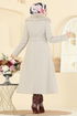 Coat 6664YG95-MS Stone - Thumbnail