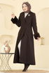 Coat 8130AB368-MS Brown - Thumbnail