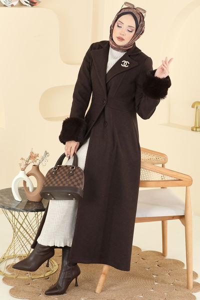 A.B. - معطف بني 8130AB368-MS - 404351