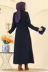 Coat 8130AB368-MS Navy Blue - Thumbnail