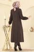 Coat 8195AB368-MS Brown - Thumbnail