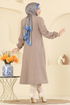 معطف بيج 8195AB368-MS - Thumbnail