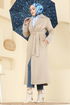 Coat 9049S324-MS Beige - Thumbnail