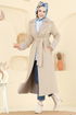 Coat 9049S324-MS Beige - Thumbnail