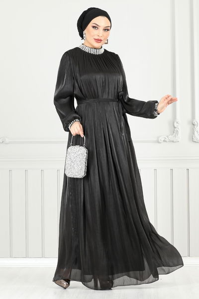 MRV Y.G.S. - Collar The Bible Evening dress 4023YGS898-M Black - 353005