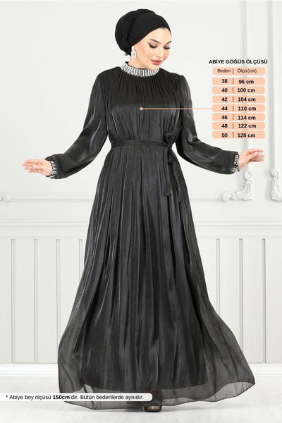 MRV Y.G.S. - Collar The Bible Evening dress 4023YGS898-M Black - 354936