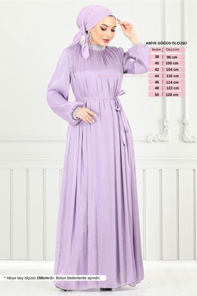 MRV Y.G.S. - Collar The Bible Evening dress 4023YGS898-M Lilac