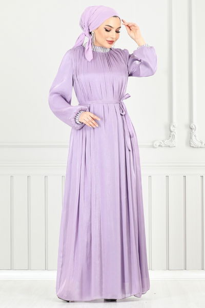 MRV Y.G.S. - Collier La Bible Robe de soirée 4023YGS898-L Lilas