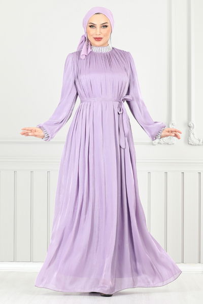 MRV Y.G.S. - Collier La Bible Robe de soirée 4023YGS898-L Lilas - 353013
