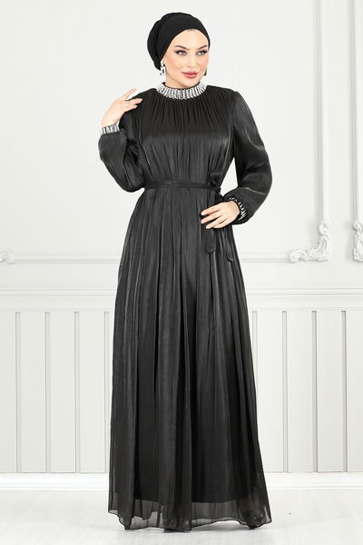 MRV Y.G.S. - Collier La Bible Robe de soirée 4023YGS898-L Noir