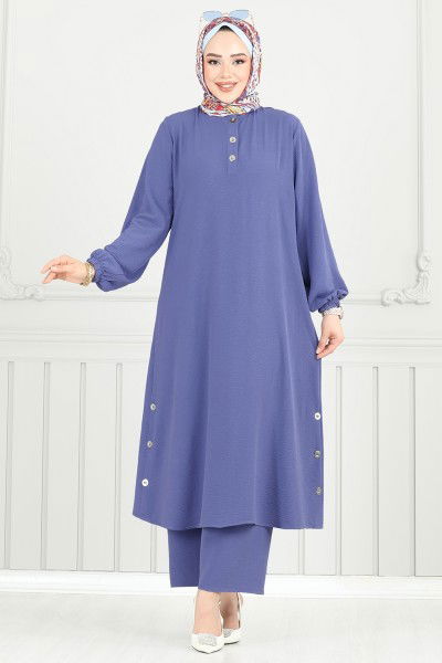 M.R. - طقم أزرق فاتح 015MR1078-MS