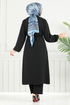 Combined 023MR1077-M Black - Thumbnail