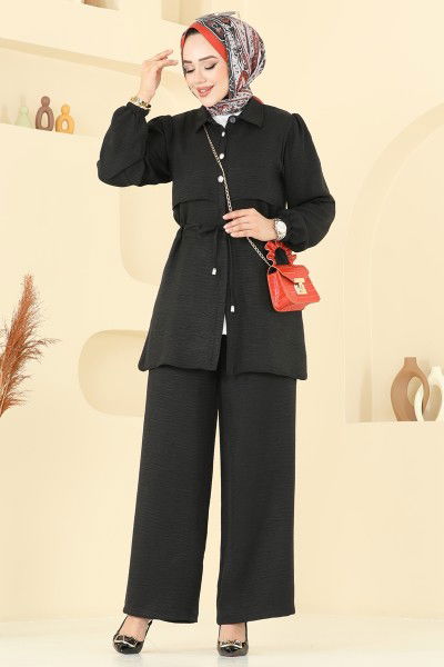 M.P. - طقم أسود 1015MP806-MS