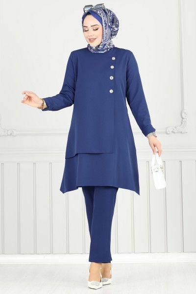 U.K.B. - Combined 23012UKB139-MS Navy Blue