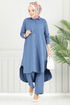 طقم ازرق 23019UKB929-M - Thumbnail