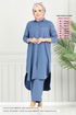 طقم ازرق 23019UKB929-M - Thumbnail