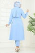 طقم أزرق فاتح 23023UKB139-MS - Thumbnail