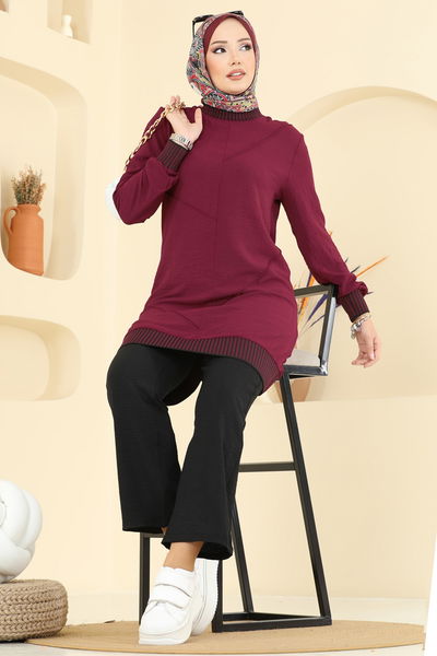 S.L. - Combined 2635SL432-MS Burgundy & Black - 406745