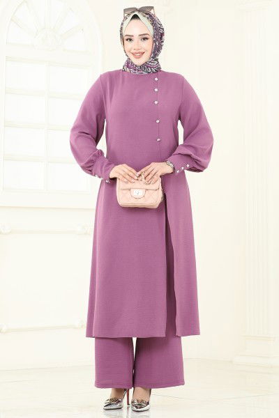 S.L. - طقم وردي غامق 2664SL432-MS