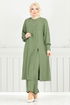 Combined 2664SL890-M Almond Green - Thumbnail