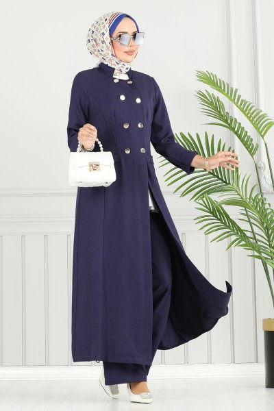 S.L. - Combined 2701SL432-MS Navy Blue