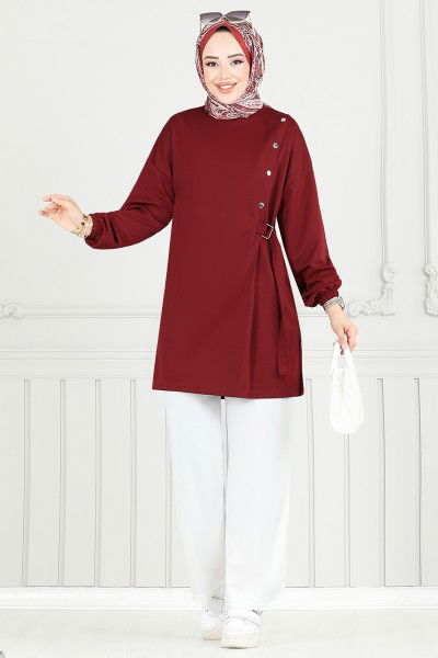 MRV A.Y.D. - Combined 2708AYD969-M Burgundy&Ecru