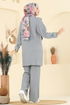 طقم رمادي فاتح 2719AYD574-MS - Thumbnail
