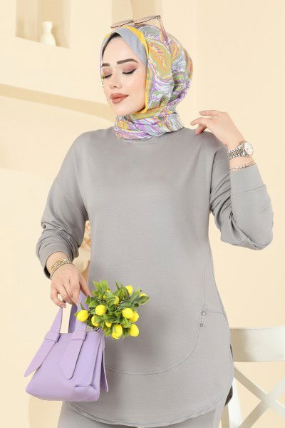 A.Y.D. - طقم رمادي 2728AYD574-MS