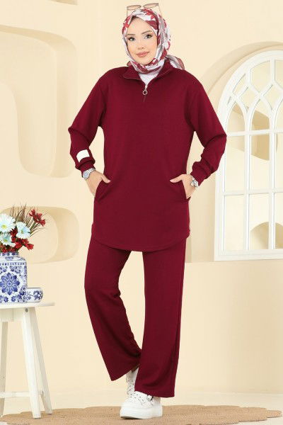 A.Y.D. - Combined 2740AYD574-MS Burgundy