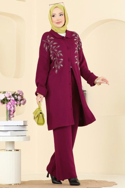 A.Y.D. - Combined 2745AYD574-MS Burgundy