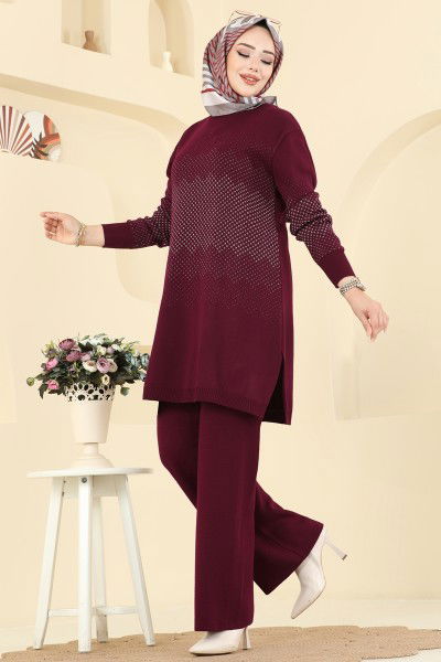 A.Y.D. - طقم خمري 2754AYD574-MS