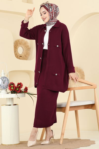 A.Y.D. - طقم خمري 2756AYD574-MS - 413126