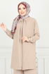 طقم بيج غامق 3100HBS932-M - Thumbnail