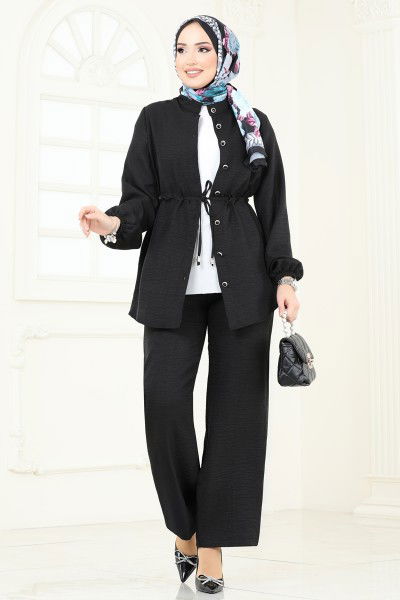 D.V.L. - Combined 347DVL817-MS Black